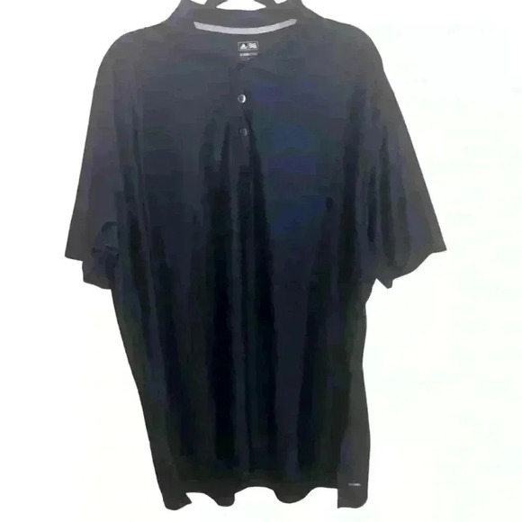 Adidas Golf Climacool Performance Quick Dry Polo Shirt Men’s Size 2XL Blue - Picture 2 of 4
